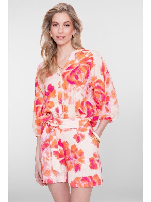 Geisha blouse 000250 Orange