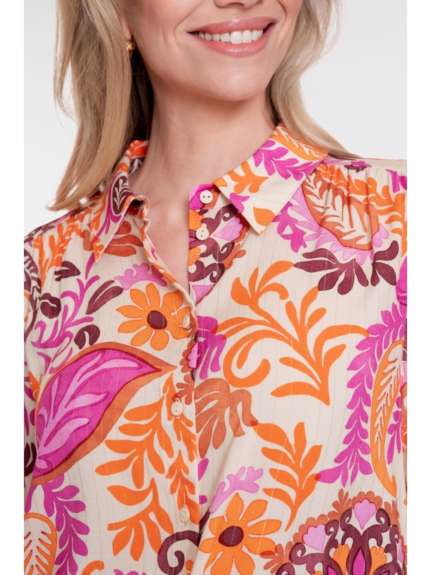 Geisha blouse 000250 Orange