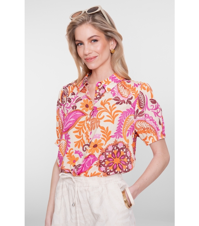 Geisha blouse 000250 Orange
