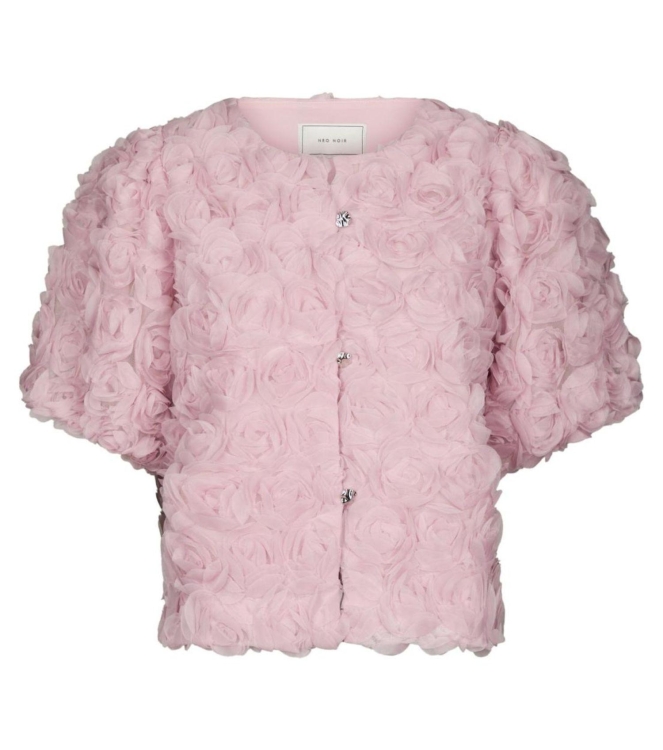 Neo Noir Aisa Flower Blouse 165 Rose