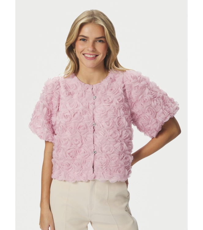 Neo Noir Aisa Flower Blouse 165 Rose