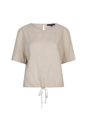 Red Button De Skyler Linen/Visc Pinstripe is e 99 Pebble