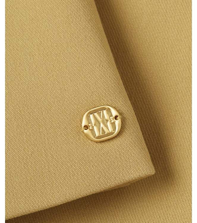 Josh V KIRO fitted waistcoat 623 mustard yellow