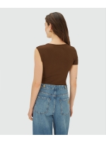 Josh V VINA super fitted top 987 brown