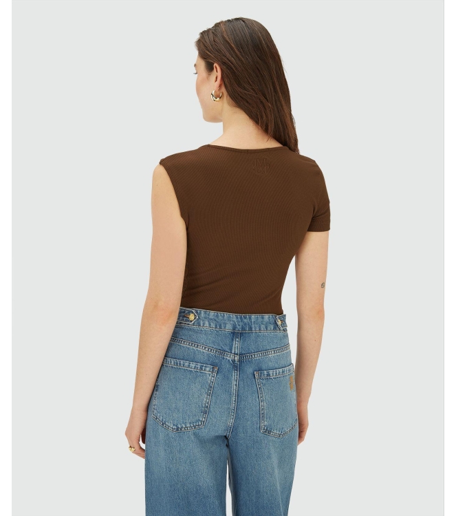 Josh V VINA super fitted top 987 brown