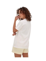 Josh V ROXY CURL oversized T-shirt with logo 033 off white