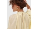 Josh V OIVA oversized top with ruffle details 613 butter yellow