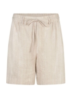Red Button Cami short linen/visco pinstripe 99 Pebble