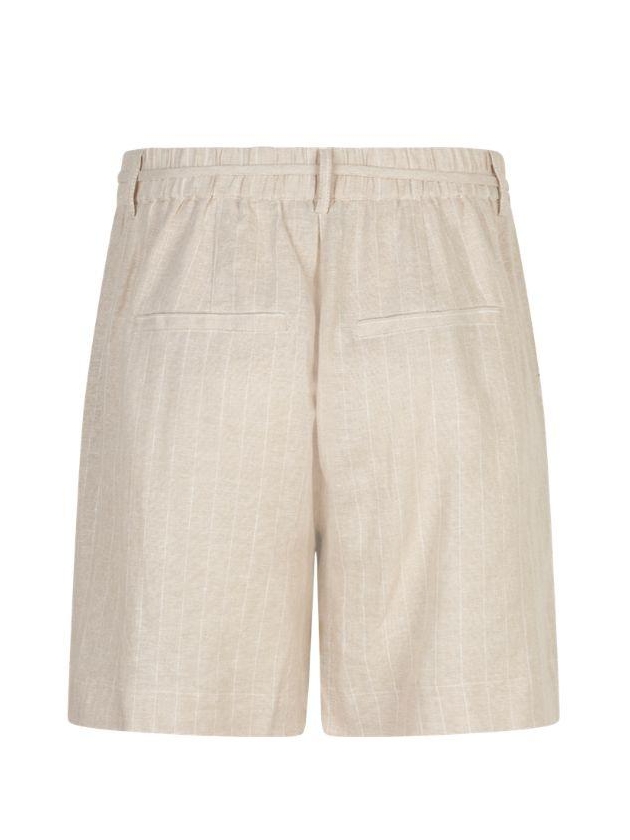 Red Button Cami short linen/visco pinstripe 99 Pebble
