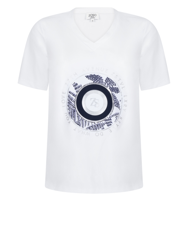 Zoso Jessy 0016-0008 white/navy