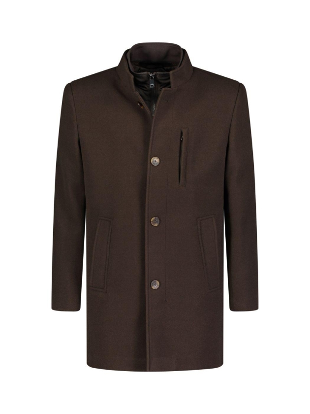 Roy Robson HERREN-MAENTEL POP A210 Dark brown