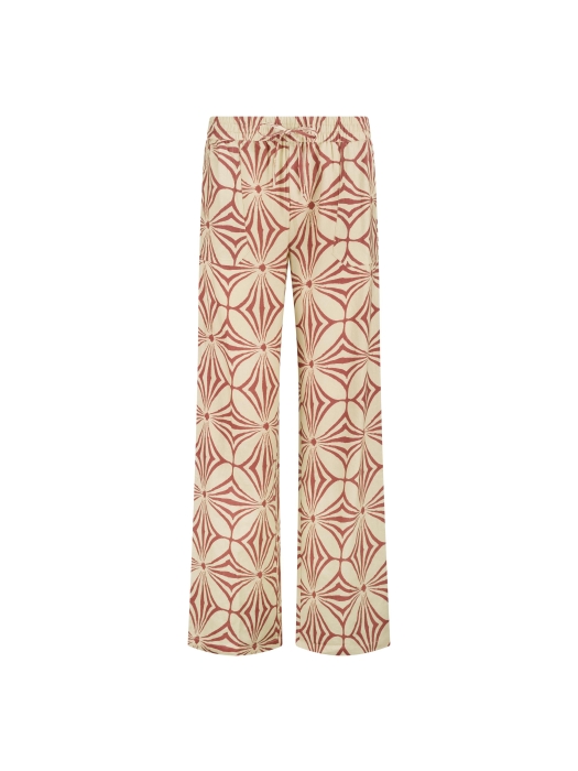 In Shape Trousers Linn Aop 5004 Grape