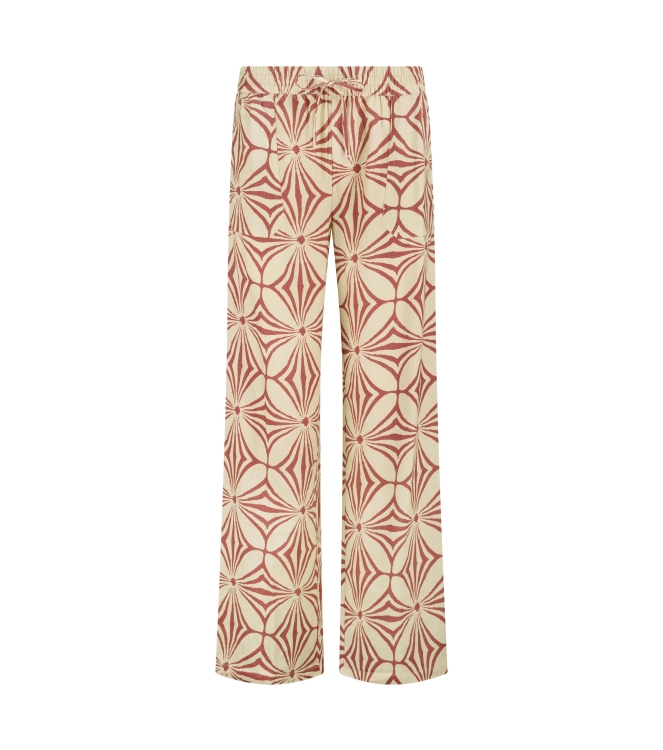 In Shape Trousers Linn Aop 5004 Grape