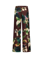 Studio Anneloes Sien satin flower trousers 9997 multi color