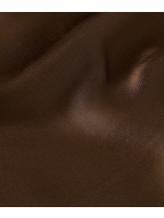 Josh V YANIEK loose fit top in satin look 987 brown