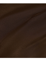 Josh V YAMICIA wrap maxi skirt in satin look 987 brown