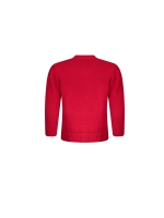 Sarto Fashion Cardigan v-neck r255 deep red