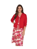 Sarto Fashion Cardigan v-neck r255 deep red