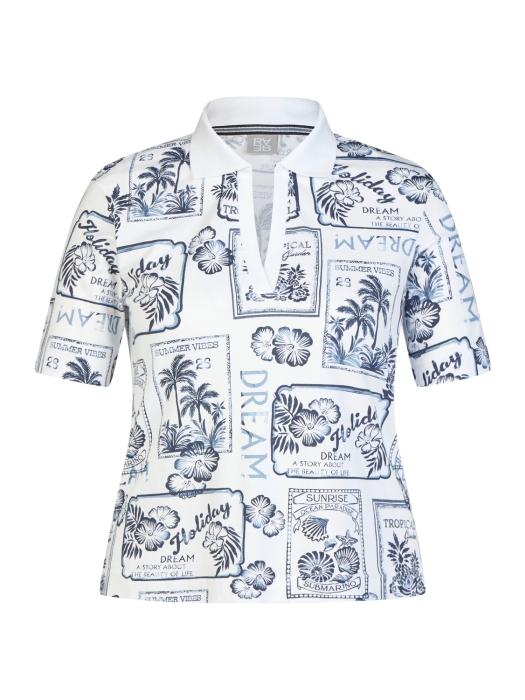 Rabe T-SHIRT 6374 Pazifik