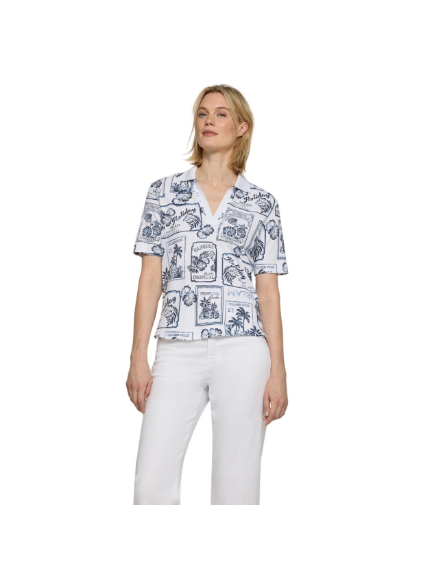 Rabe T-SHIRT 6374 Pazifik