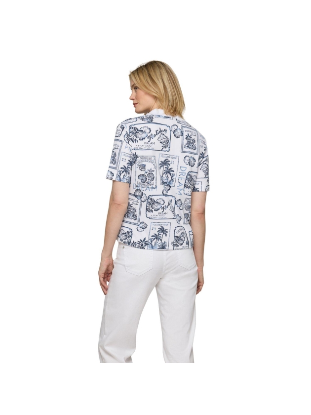 Rabe T-SHIRT 6374 Pazifik