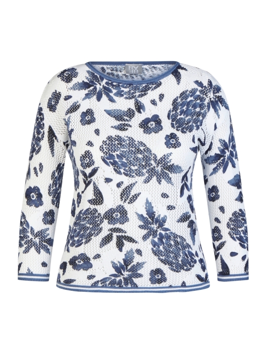 Rabe PULLOVER 6374 Pazifik