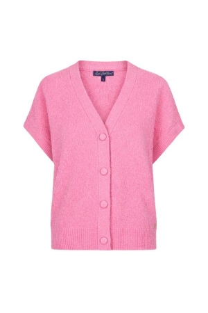Red Button  Lesley Popcorn  42 Pink
