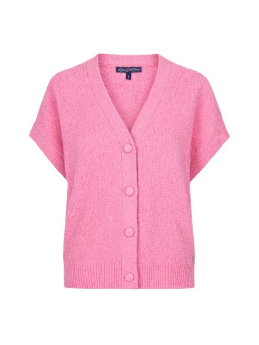 Red Button  Lesley Popcorn  42 Pink