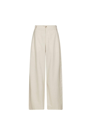 Neo Noir Essiall Linen Pants Creme