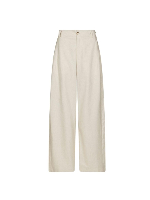 Neo Noir Essiall Linen Pants Creme