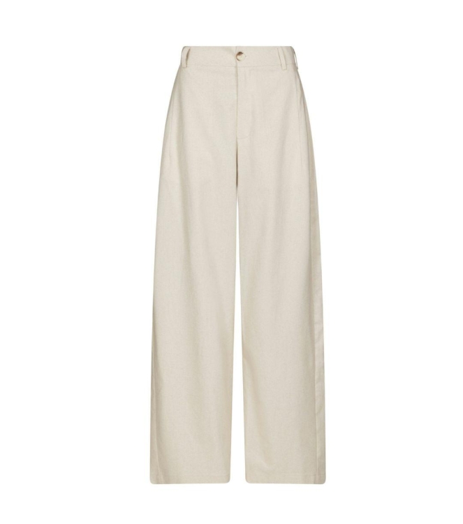 Neo Noir Essiall Linen Pants Creme