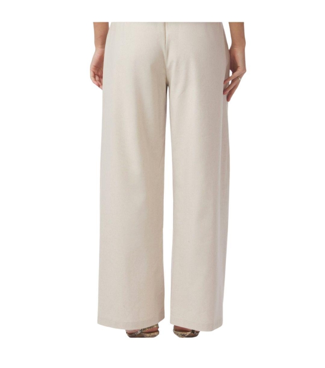 Neo Noir Essiall Linen Pants Creme
