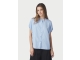 Neo Noir Englana Stripe Blouse Light Blue