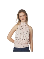 Neo Noir Jos Big Dot Top Light pink