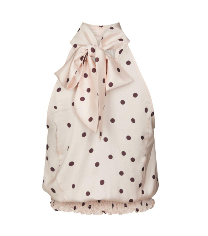 Neo Noir Jos Big Dot Top Light pink
