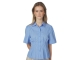 Neo Noir Balara Stripe Poplin Shirt Light Blue