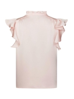 Neo Noir Stella Heavy Sateen Blouse Light pink