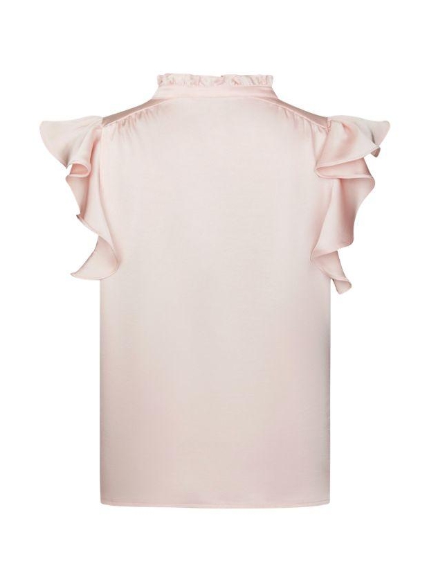 Neo Noir Stella Heavy Sateen Blouse Light pink