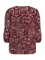Freequent FQMALENE-BLOUSE Moonbeam w. Port Royale