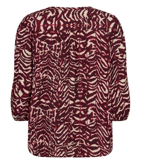 Freequent FQMALENE-BLOUSE Moonbeam w. Port Royale