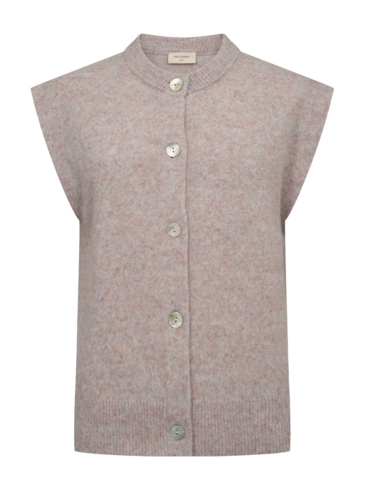 Freequent FQALPA-VEST Pale Mauve Melange