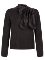 Tramontana Jumper Scarf Attachment 002654 Cafe noir melange