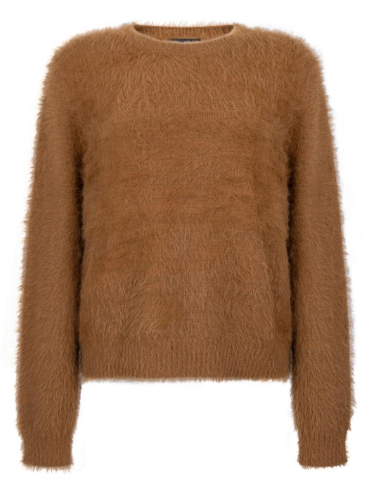 Tramontana Feather Yarn Jumper 002551 Cinnamon mel