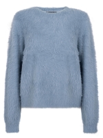 Tramontana Feather Yarn Jumper 005012 Moddy blue melange