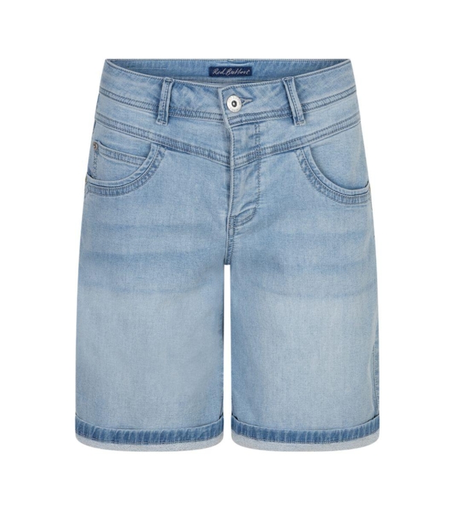 Red Button Shorts 108 Bleach