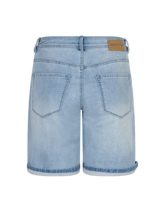 Red Button Shorts 108 Bleach