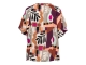 Co Woman AXELLE ART LEAF 63085 lp-plum multi