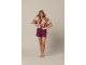 Co Woman AXELLE ART LEAF 63085 lp-plum multi