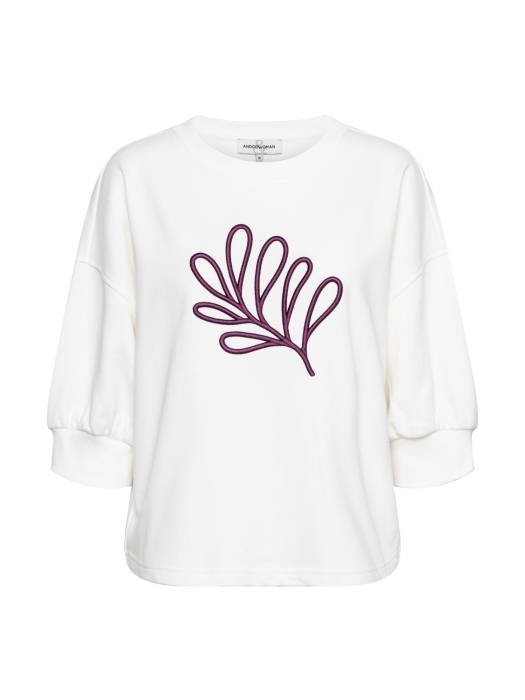 Co Woman LEAF 63020 h-off white