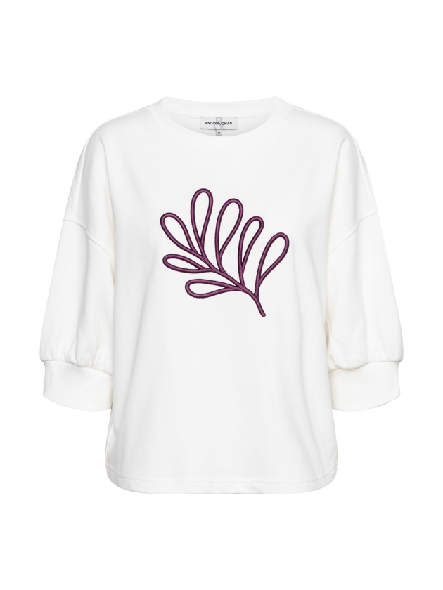 Co Woman LEAF 63020 h-off white